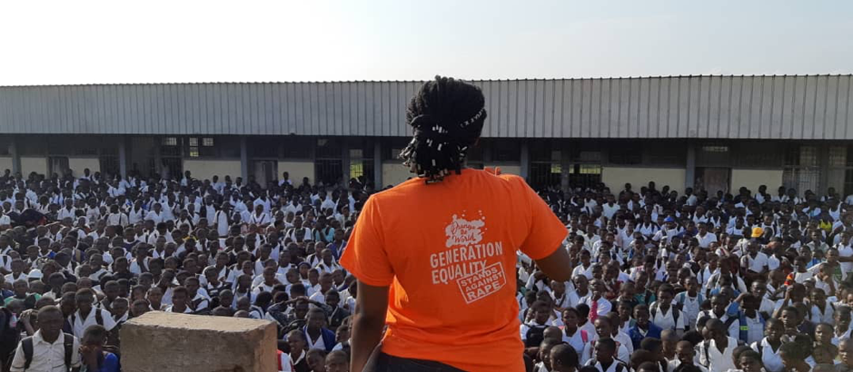 Launching of activities in Buea (South West Region of Cameroon) marking the commemoration of the 16 days of Activism to end Violence Against Women