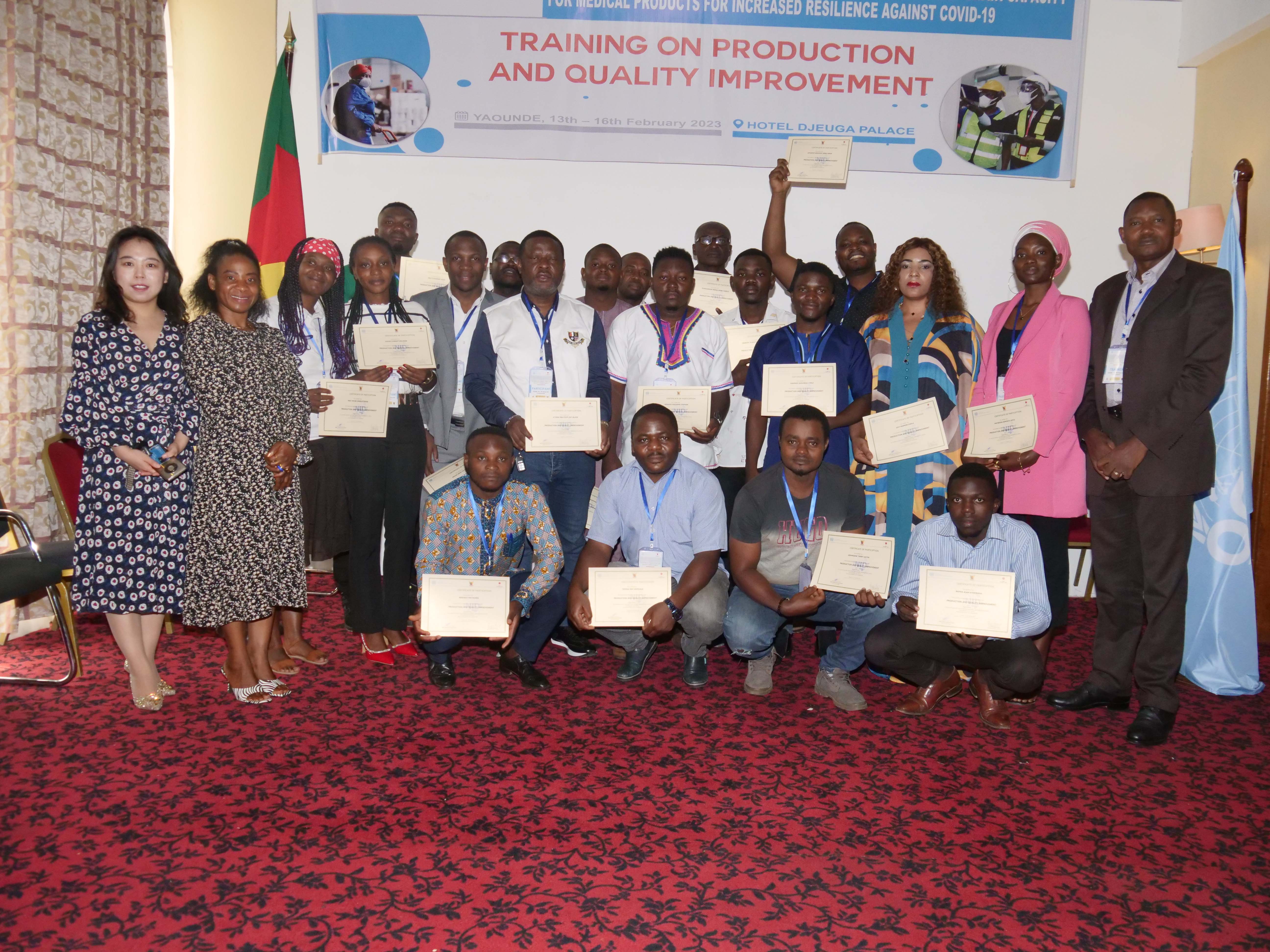 Participants of training workshop