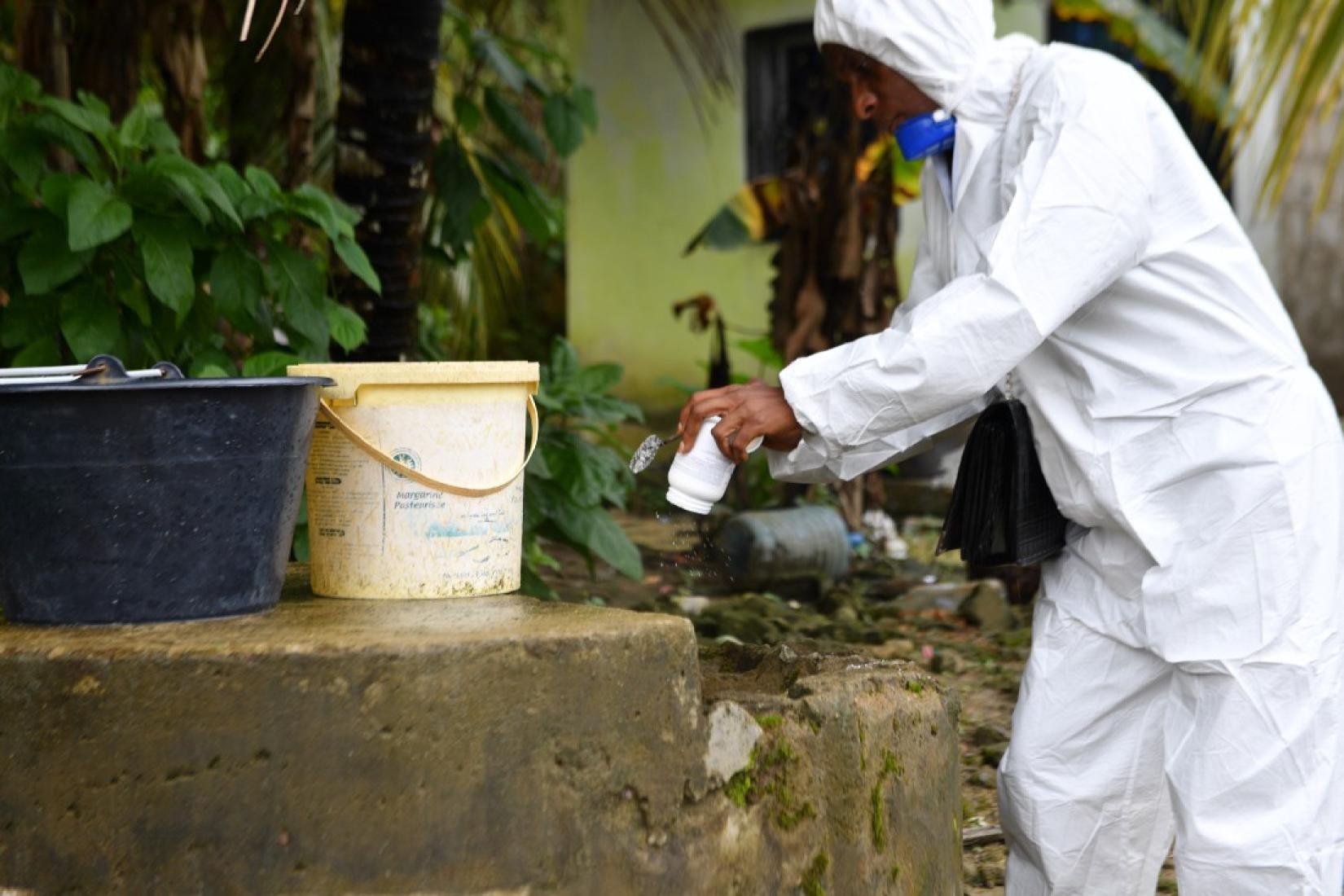 water purification treatment to avoid illness.