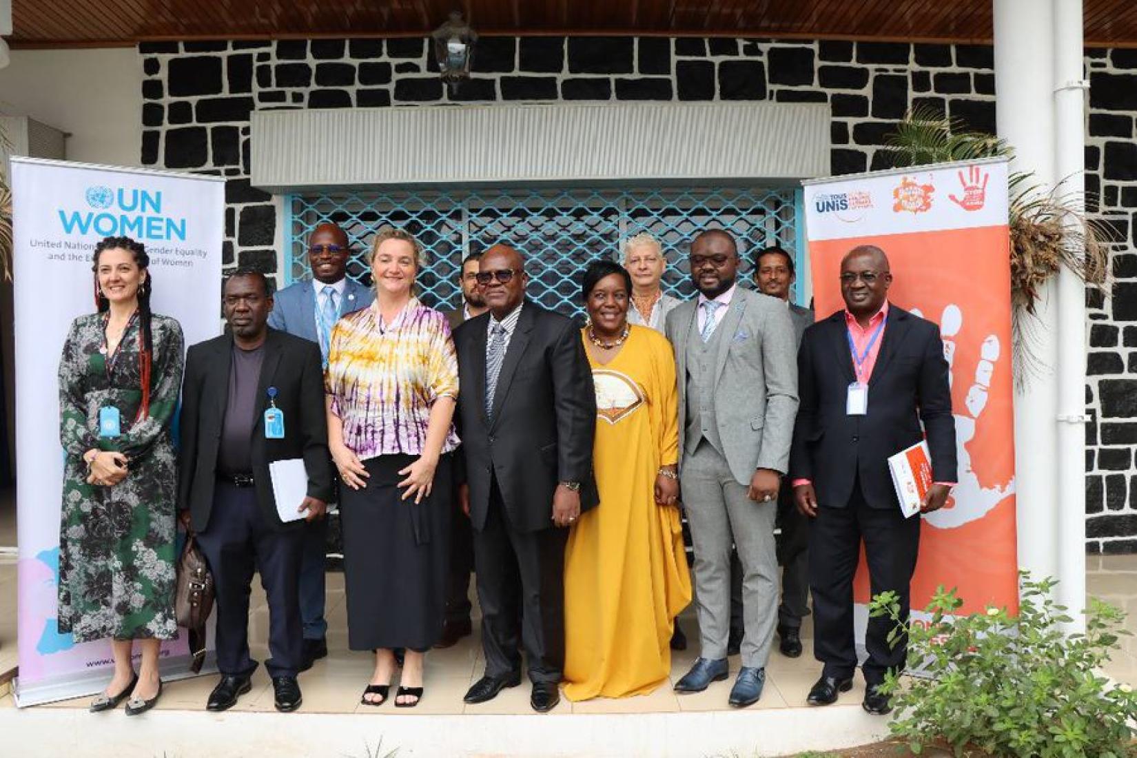 Group photo with some Representatives of head of UN agencies Cameroon