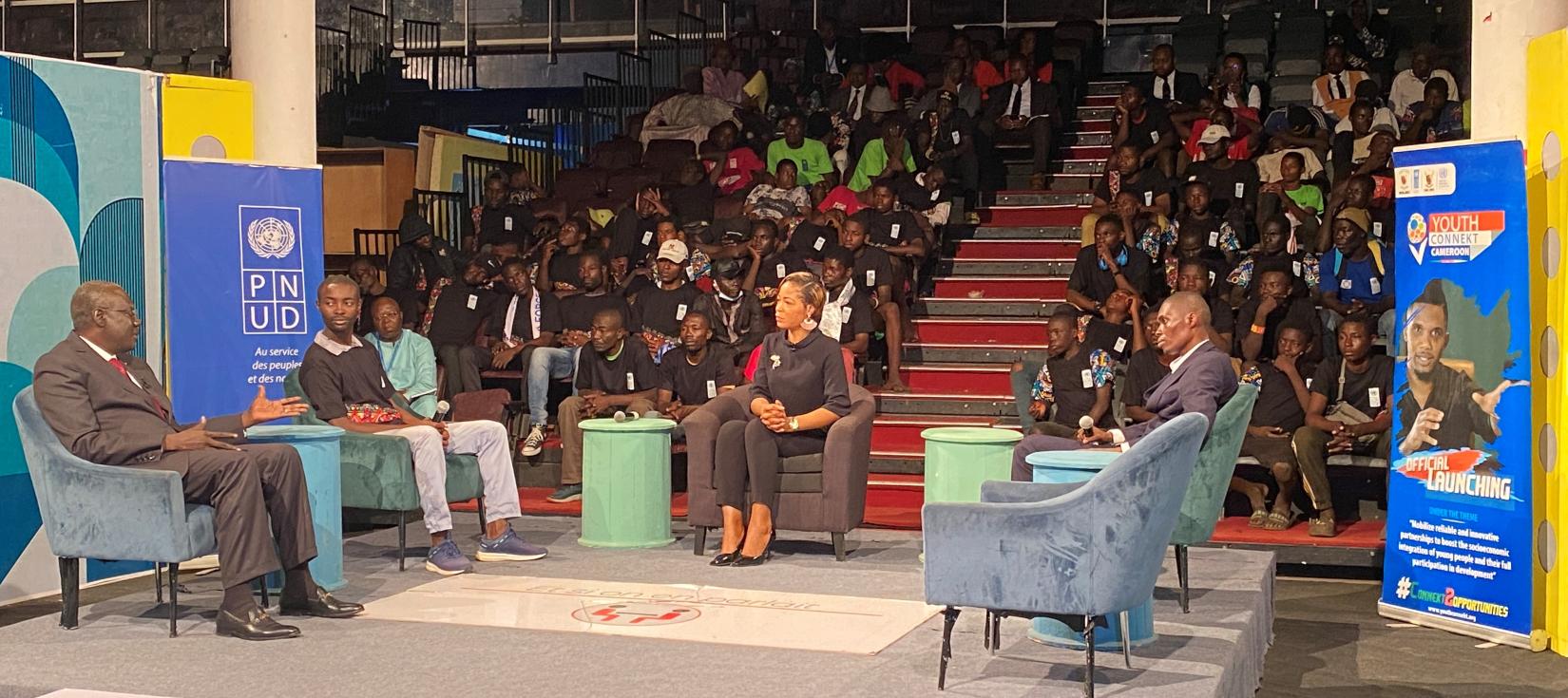 An engaging Hangout on National TV, between the vulnerable youths, and the Minister of Youth Affairs, the CT of YouthConnekt, a psychologist, amongst others