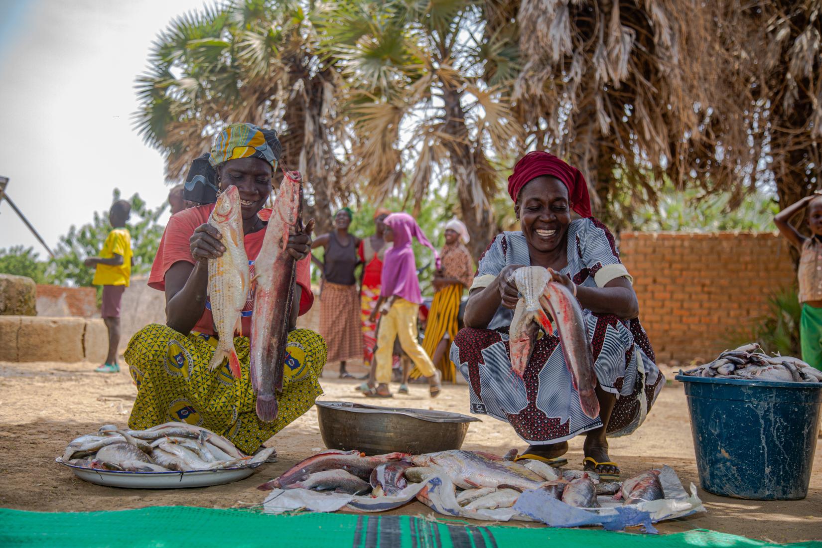 women who have benefitted from FAO also distribution of fishing inputs 