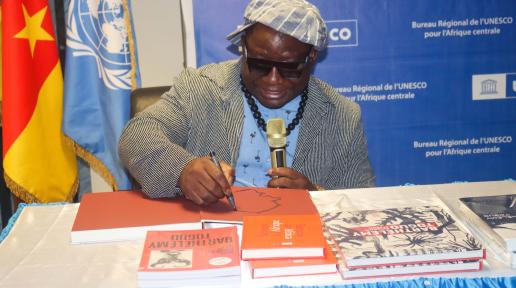 Barthelemy TOGUO, UNESCO artist for peace dedicates his works 