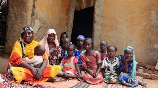 An IDP family in the far North region