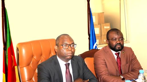 Pr Gérard Pékassa Ndam et M. Abdel Rahmane Diop, coprésidents de la séance de travail